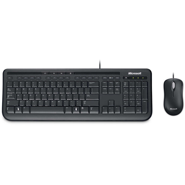 Wired Keyboard / Mouse 600 USB Port (Black)