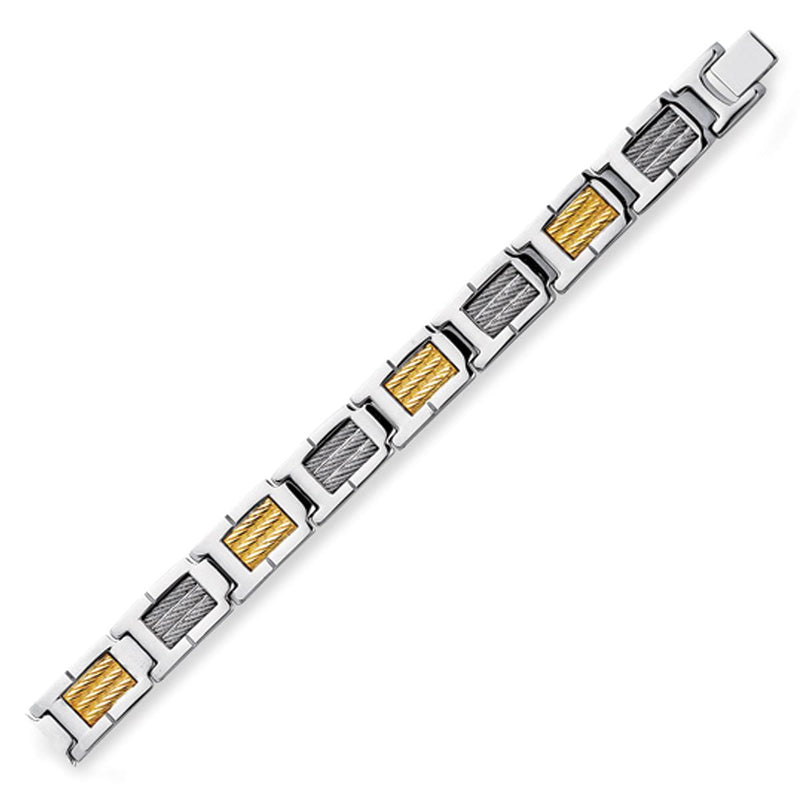 Gold & Steel Bracelet