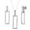 Contemporary Earring & Necklace Set