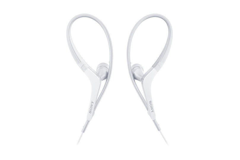 Sony AS410AP - Sport - earphones with mic - in-ear - over-the-ear mount - wired - 3.5 mm jack