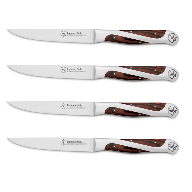 Heritage Steel 4pc Steak Knife Set