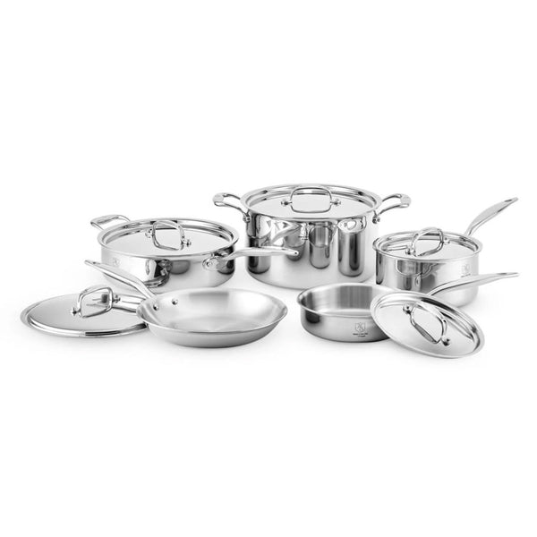 Heritage Steel 10 Pc Cookware Set
