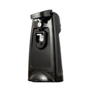 CAN OPENER W/ BOTTLE OPENER & KNIFE SHARPENER - BLK