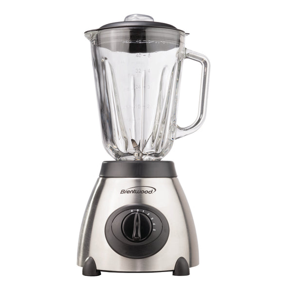 5-SPEED BLENDER W/ SS BASE AND GLASS JAR 500W