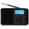 Digital AM/FM/Shortwave Radio/MP3 Player/Recorder, Clock & Alarm, Backlit LCD Display