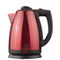2.0 L SS ELECTRIC CORDLESS TEA KETTLE 1000W- RED