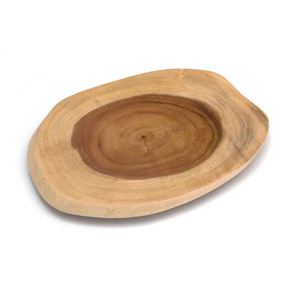 13" Acacia Oblong Serving Board with Feet