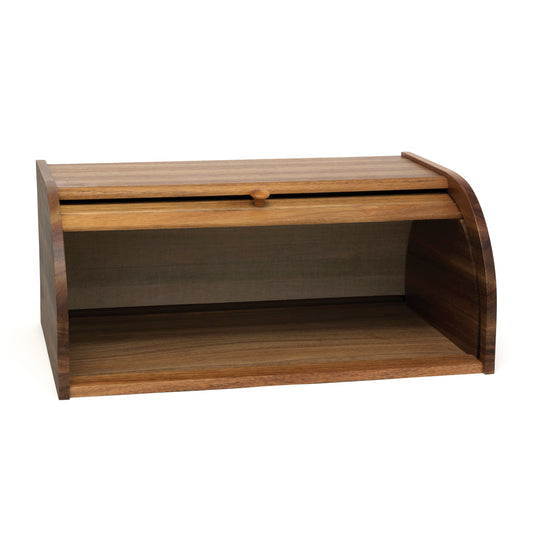 Acacia Roll Top Bread Box