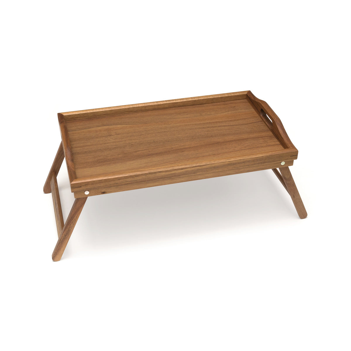 Acacia Bed Tray With Folding Legs