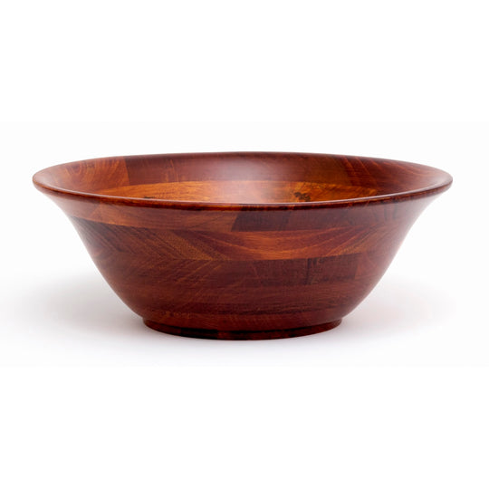 Cherry Finish Flared/Footed Bowl  14