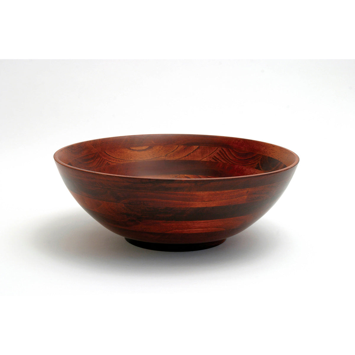 Cherry Finished Salad Bowl 13-3/4