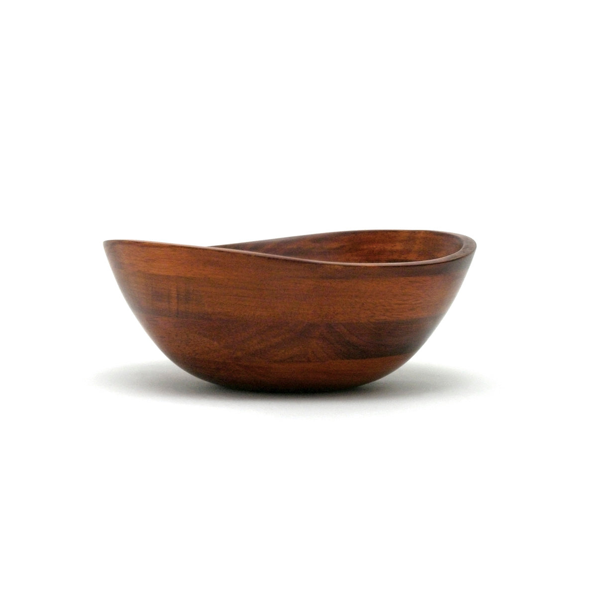 Cherry Matte Bowl With a Wavy Rim 7 1/2