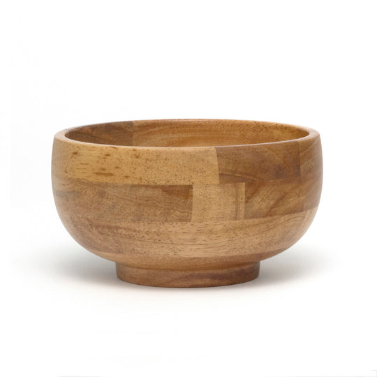 Oak Finish Small Rice Bowl