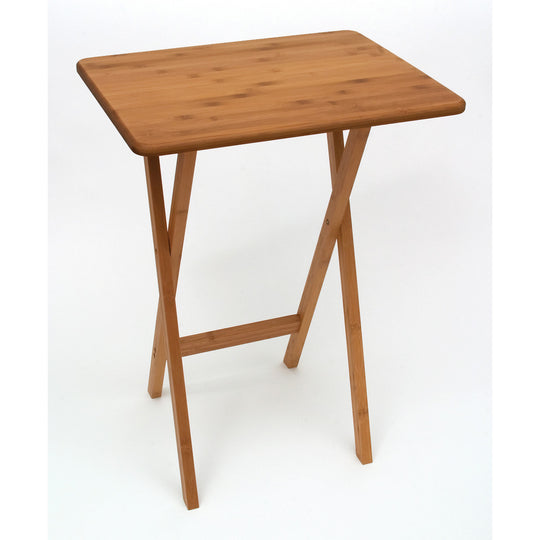 Bamboo Rectangular Snack Table