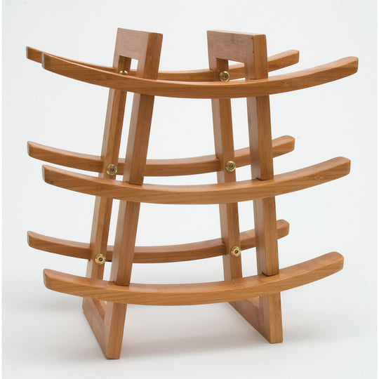 Bamboo 9 Bottle Wine Rack