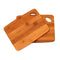 Bamboo 2 Thin Cutting Boards With Oval Hole in Corner