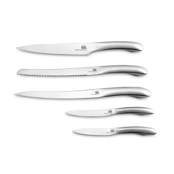 Kalorik Artisan Sleek 5-Piece Stainless Steel Knife Set