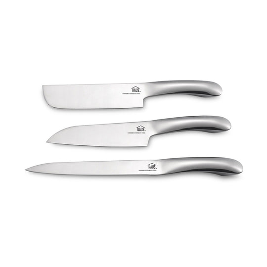 Kalorik Artisan Angled 3-Piece Stainless Steel Knife Set
