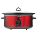 6.5 QT SLOW COOKER-RED