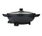 Brentwood **NEW**
13-Inch Non-Stick Flat Bottom Electric Wok Skillet with Vented Glass Lid, Black