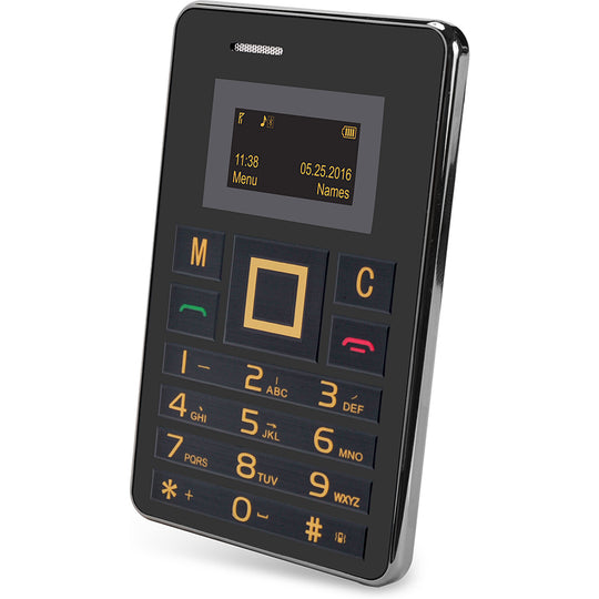 SLIDE 2G Mini Phone, Black/Silver