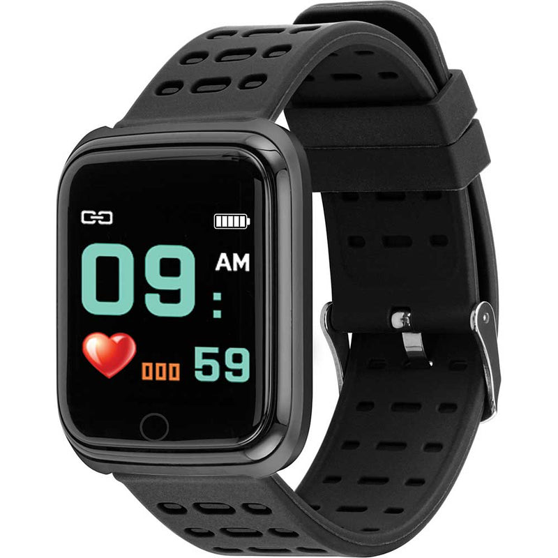 Slide Fitness Smart Watch, Gunmetal