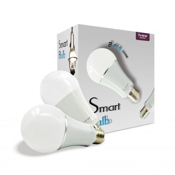 iView Smart WiFi Light Bulb (Twin Pack)